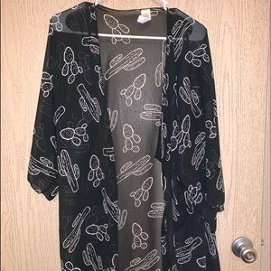 Boutique cactus kimono